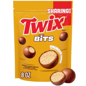 Twix Bits Crunchy Cookie Bites Share Size 8oz 4ct